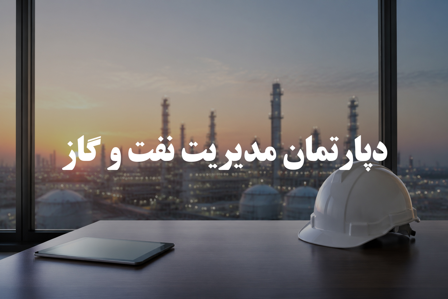 دپارتمان مدیریت نفت و گاز